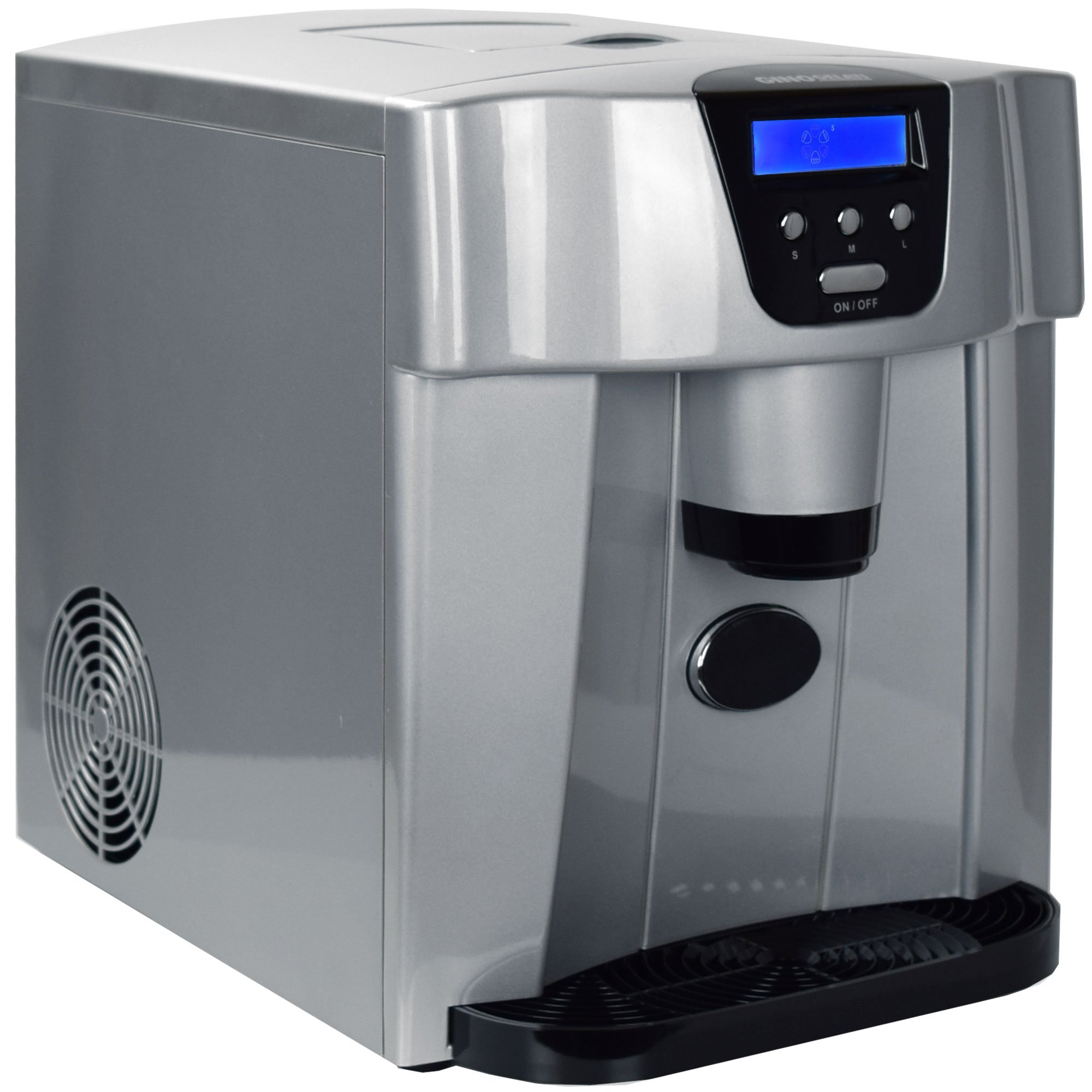 Gino Gelati GG-400 Digitaler Eiswürfelbereiter Eiswürfelmaschine