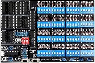 CPU DIY キット TD4 シンプルな 4 ビット CPU を自分で作る オープン ソース ソフトウェアとハ​​ードウェア (PCB とすべてのコンポーネントを含む) (Soldered PCB Board)
