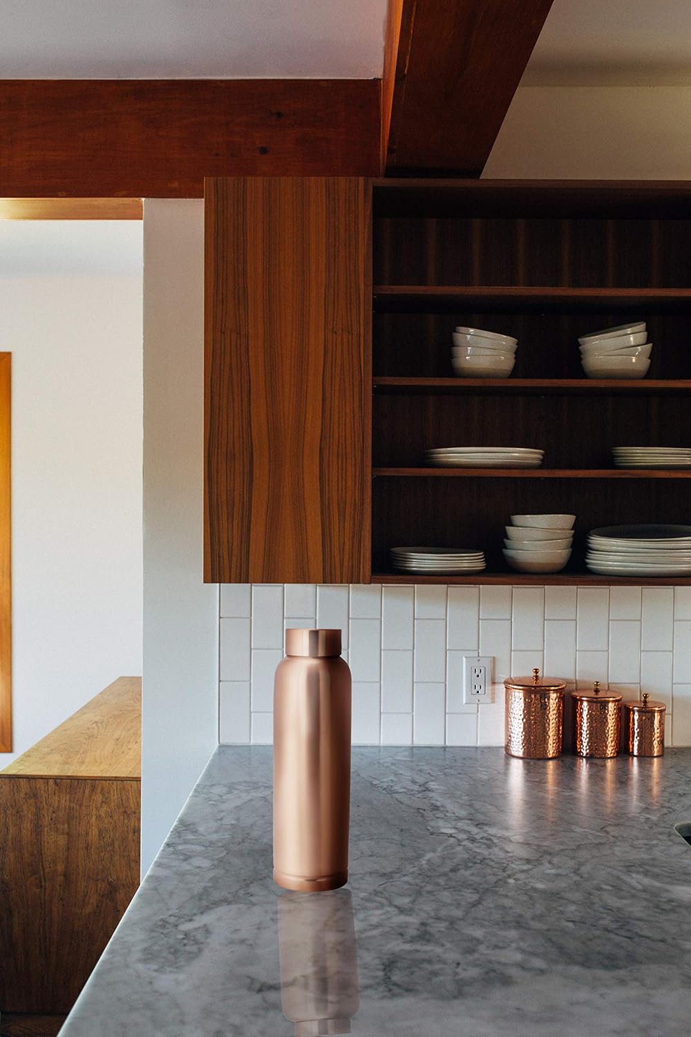 Perilla Home Copper Water Bottle Milton Leak Proof 100% Pure Copper Vessel Drink More Water And Enjoy The Health Benefits Immediately/Yoga Bottle - Image 5