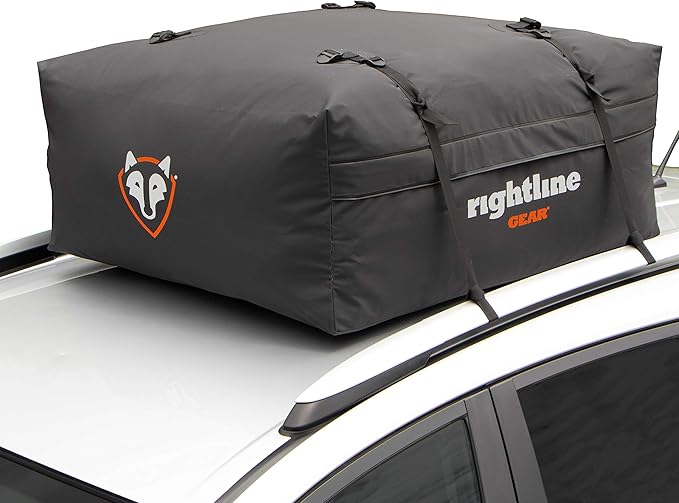 rightline GEAR Range Jr Car Top Carrier, 10 cu ft Sized for Compact Cars, Weatherproof