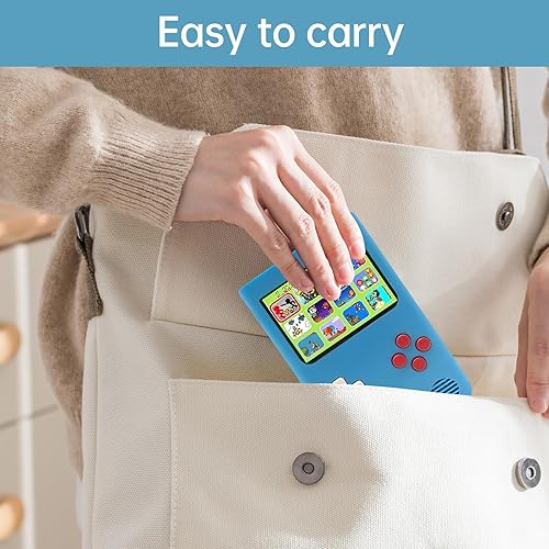 Miniatura 3 de Consola de juegos de mano, pantalla HD de 2.4 pulgadas, 218 videojuegos, mini juguete electrónico Arcade, regalo de cumpleaños, adecuado para niños
