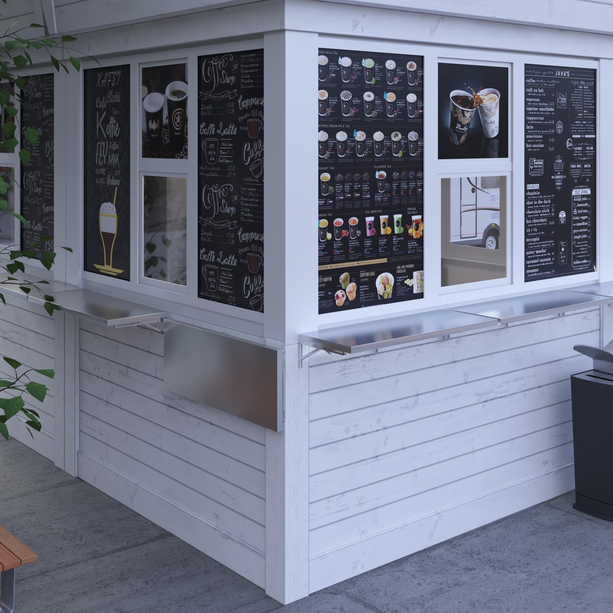 Concession Stand Food AMGOOD 12 X 60 Stainless Steel