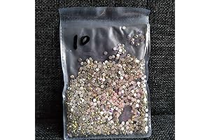 2880PCS Clear Nail Rhinestones AB Crystals for Decoration (SS10)
