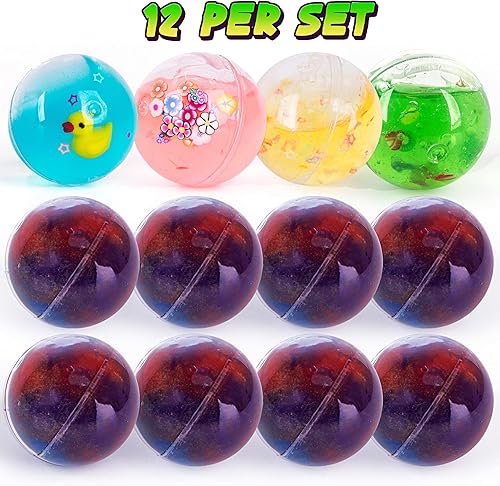 Miniatura 2 de ArtCreativity Juguetes de limo de galaxia para niños, juego de 12 recuerdos de fiesta de slime para niños, incluye 8 bolas de galaxia y 4 bolas de