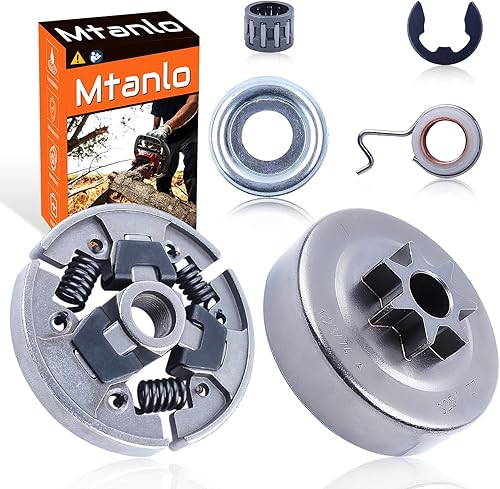 . Kit de cubierta de piñón de tambor de embrague 325"-7T para motosierra Stihl MS231 MS251 MS241 MS231C MS241C MS251C motosierra 1143 640 2002