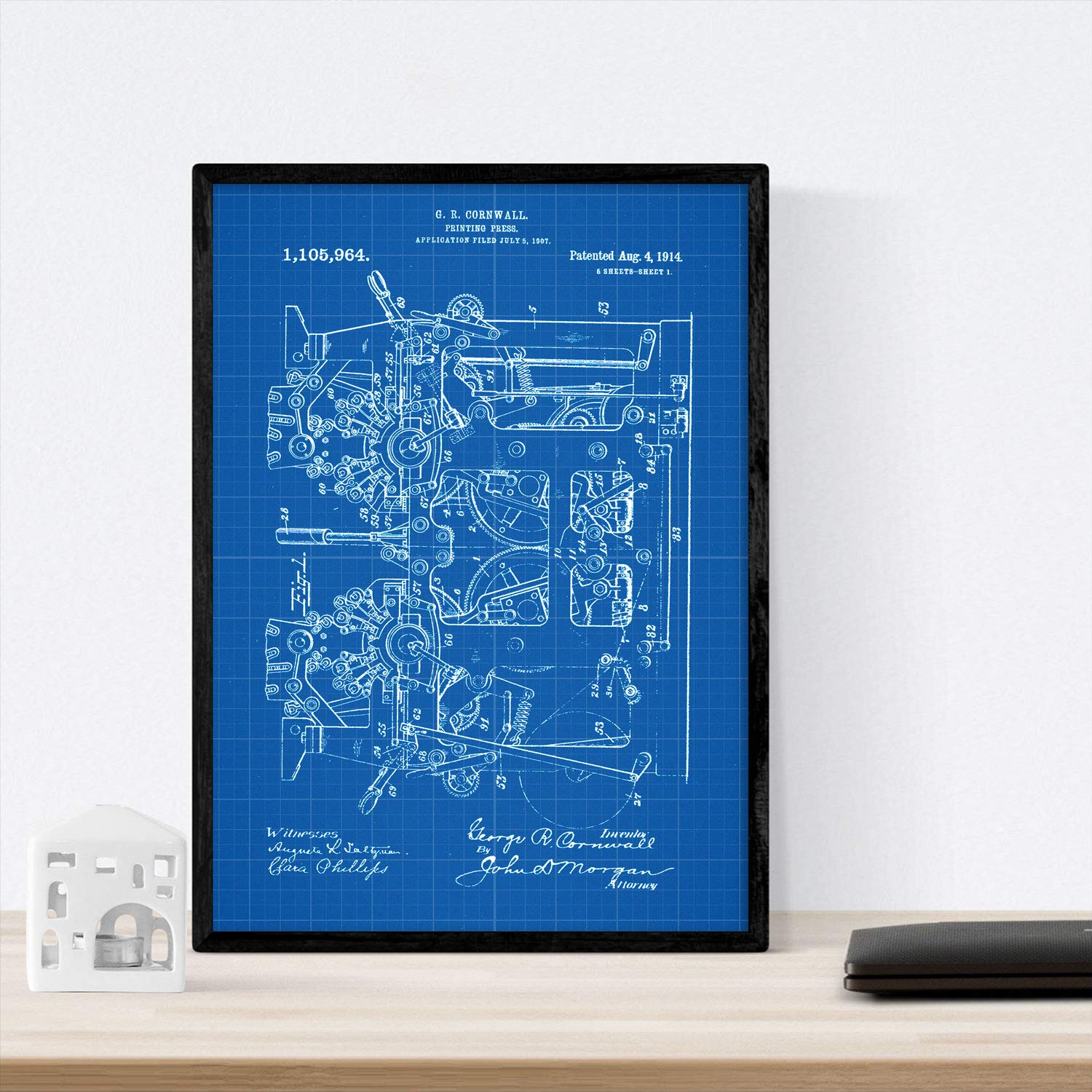 Nacnic Poster Di Puzzola 2 Nello Stile Di T Burton Illustrazioni E