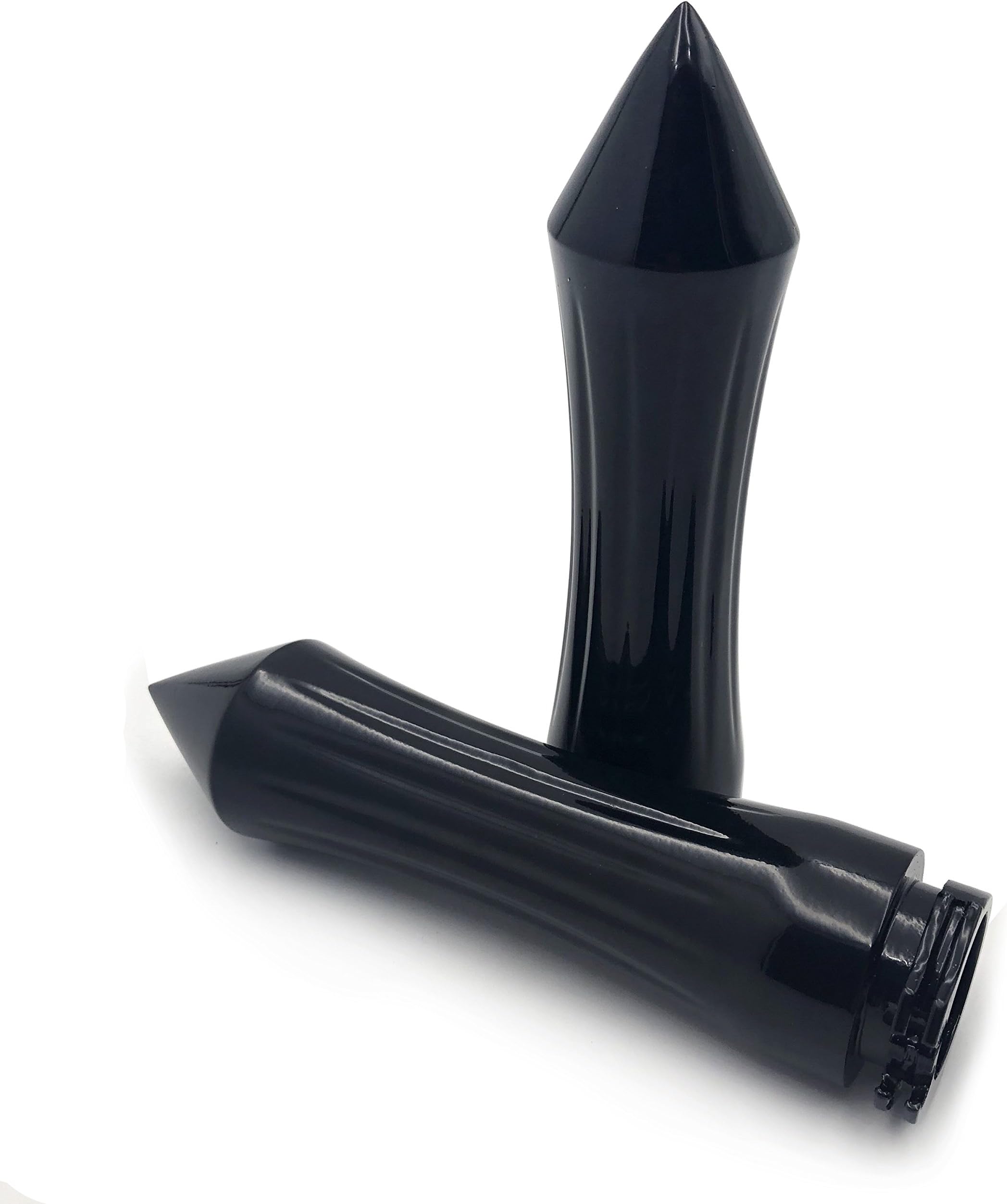 TRHB101-1''-BK Black Handle Grips 1 inch 25mm Compatible with Harley XL Sportster 883 1200 Softail Dyna Wide Glide Kawasaki Vulcan 1500 Classic