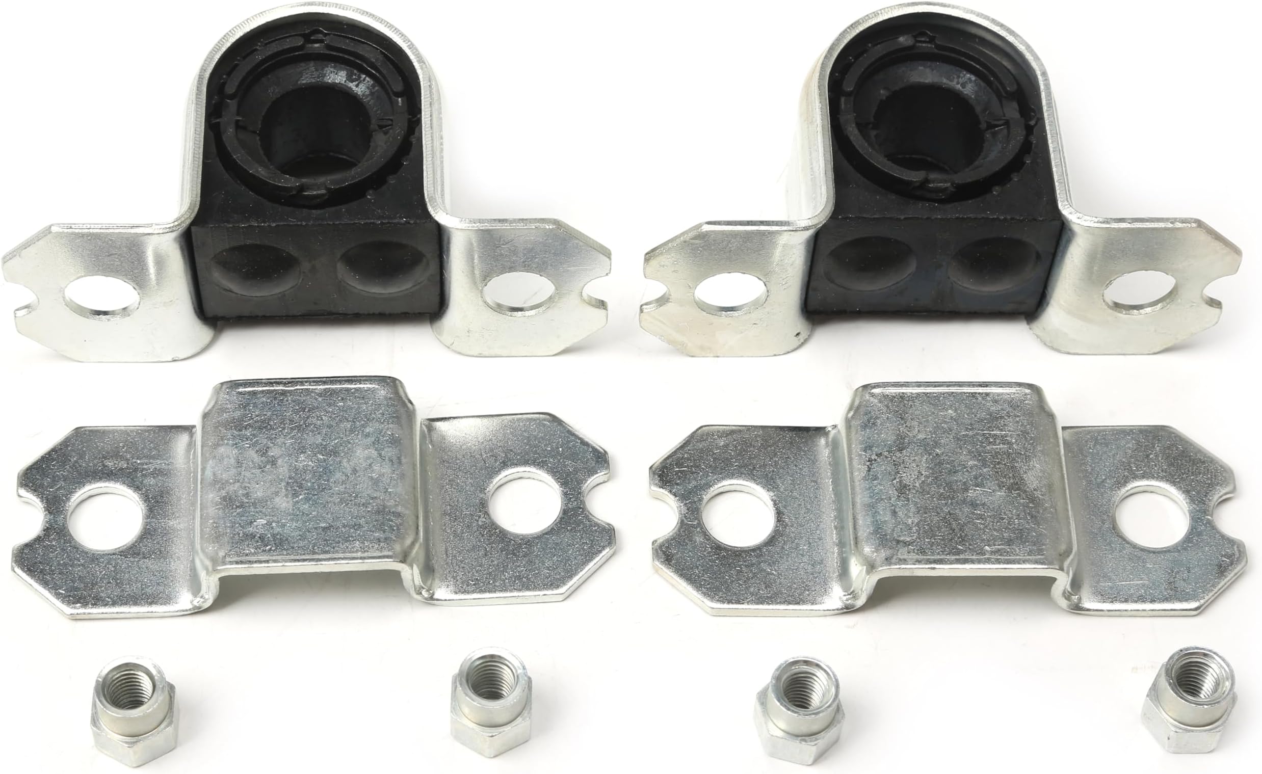 1K0411303L 1K0411303BH Front Left & Right Stabilizer Bar Bushing Kit Compatible with Audi A3 VW Golf Jetta Passat Touran Seat Skoda