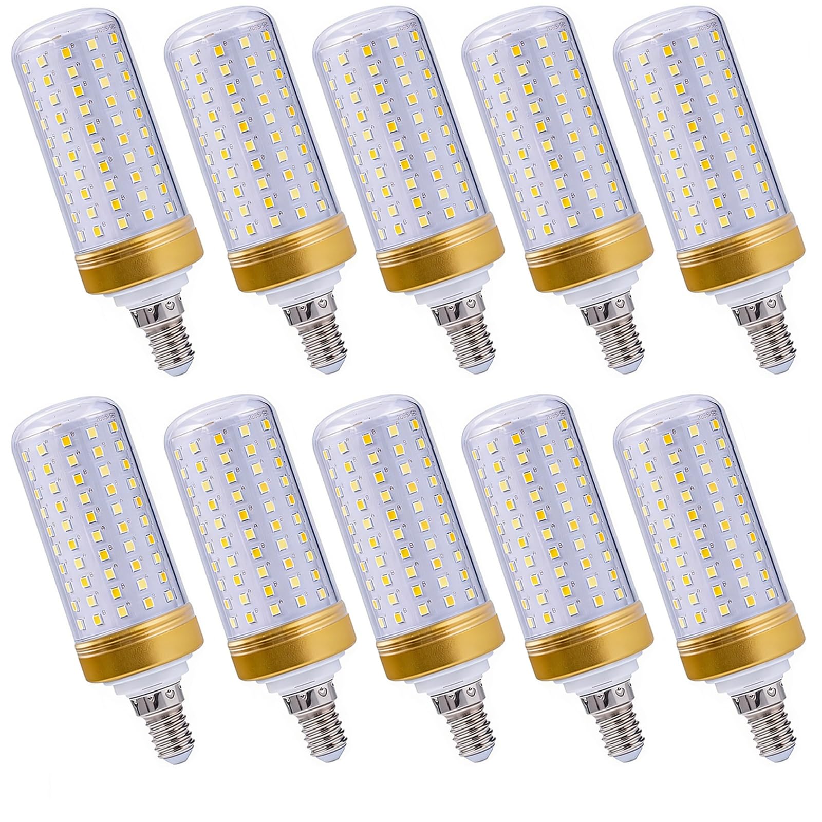 Lampadine LED E14 25W Non-Dimmerabile Sostituisce 250W Senza Sfarfallio Lunga Durata A Risparmio Energetico Per Lampade da Tavolo Lampade a Sospensione Applique(Cool White 6000K,10 Pack)