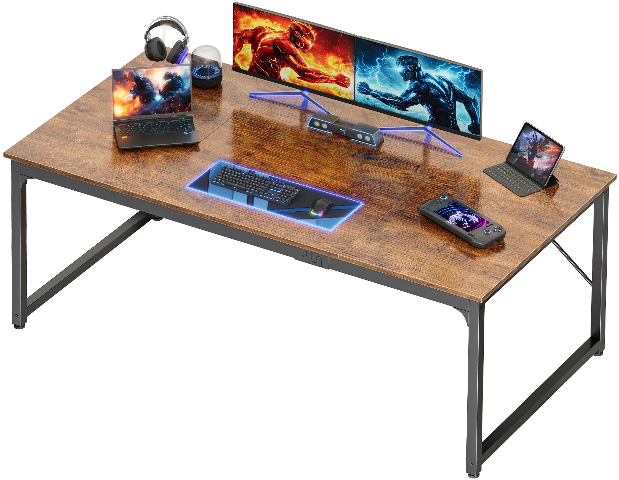 Amazon.com: PRAISUN 63 X 29.5 Inch Computer Desk with Deeper