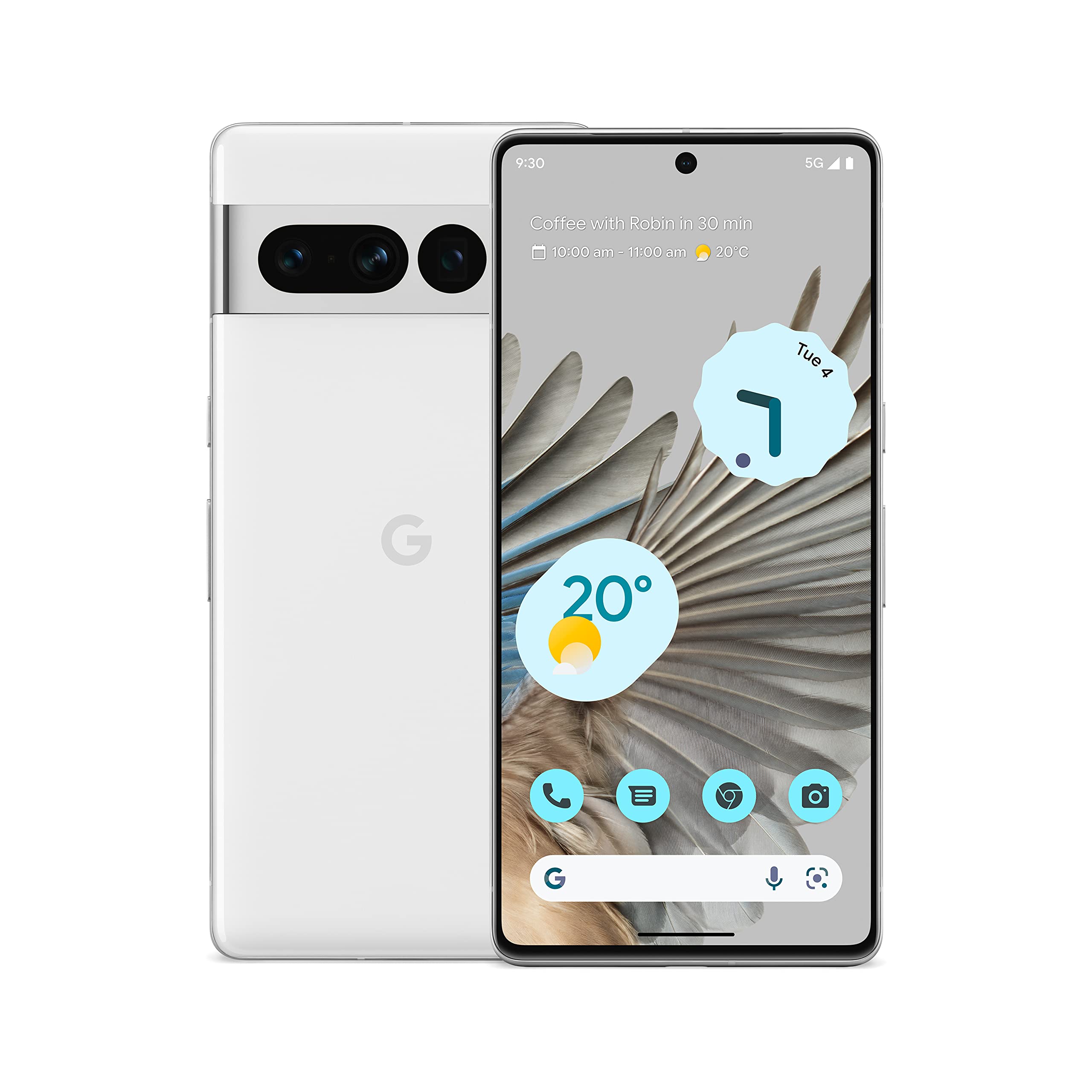 【美品】Google Pixel 7 Pro スノーホワイト/ 128GB Google Pixel 7 Pro – Unlocked Android 5G Smartphone with 12