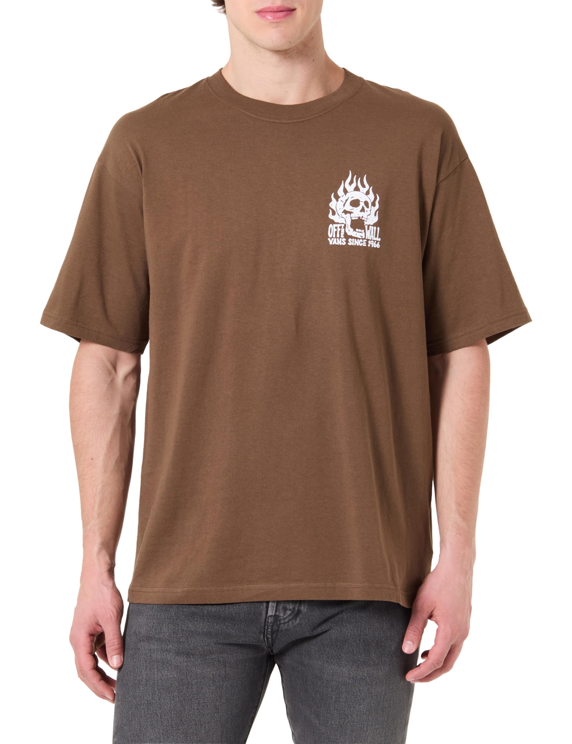 Vans Off The Wall Fever SS Tee, Vintage Cocoa, M