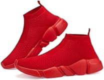 Mens Walking Shoes Breathable Knit Slip On Sneakers Lightweight Athletic Gym Shoes