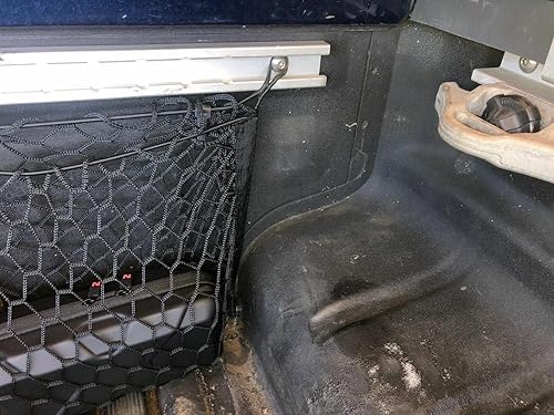 Miniatura 5 de Red de carga organizadora de maletero trasero para NISSAN FRONTIER 1998-2023 – Red de carga estilo sobre para recogida – Organizador de maletero de