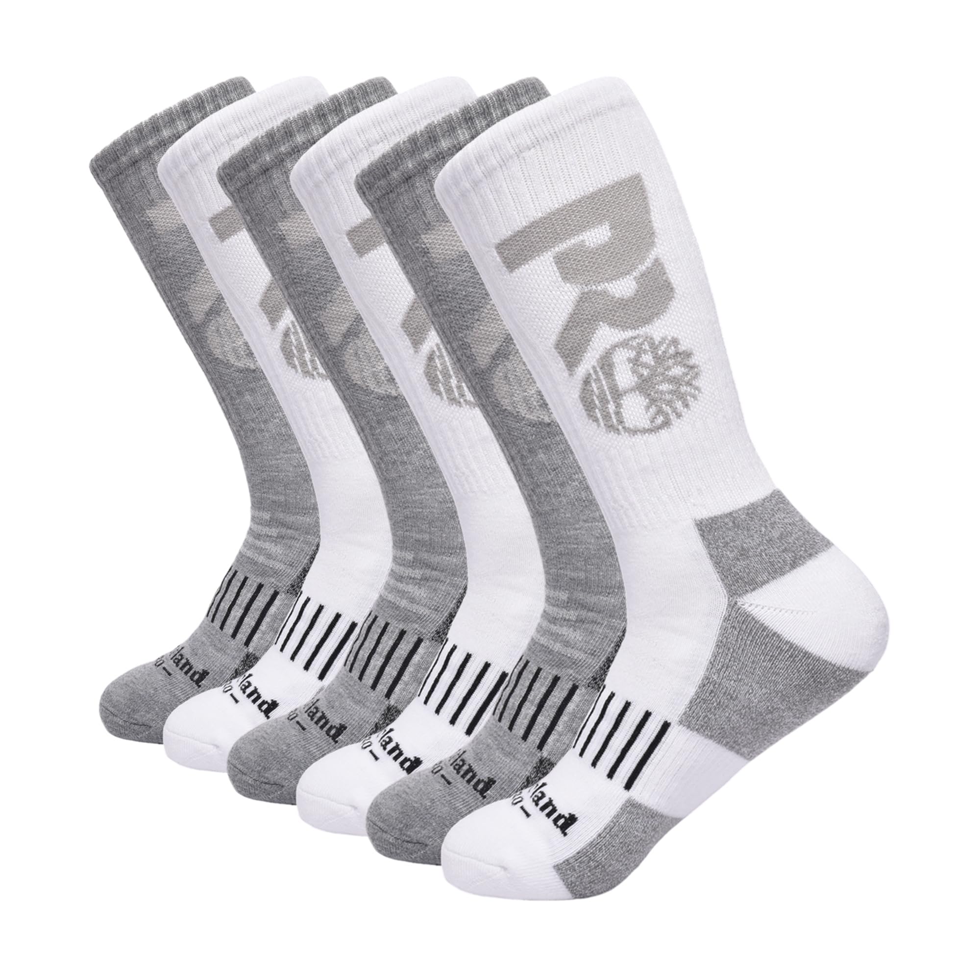 Timberland PRO Men's 6-pack Crew Socks Boot Sock