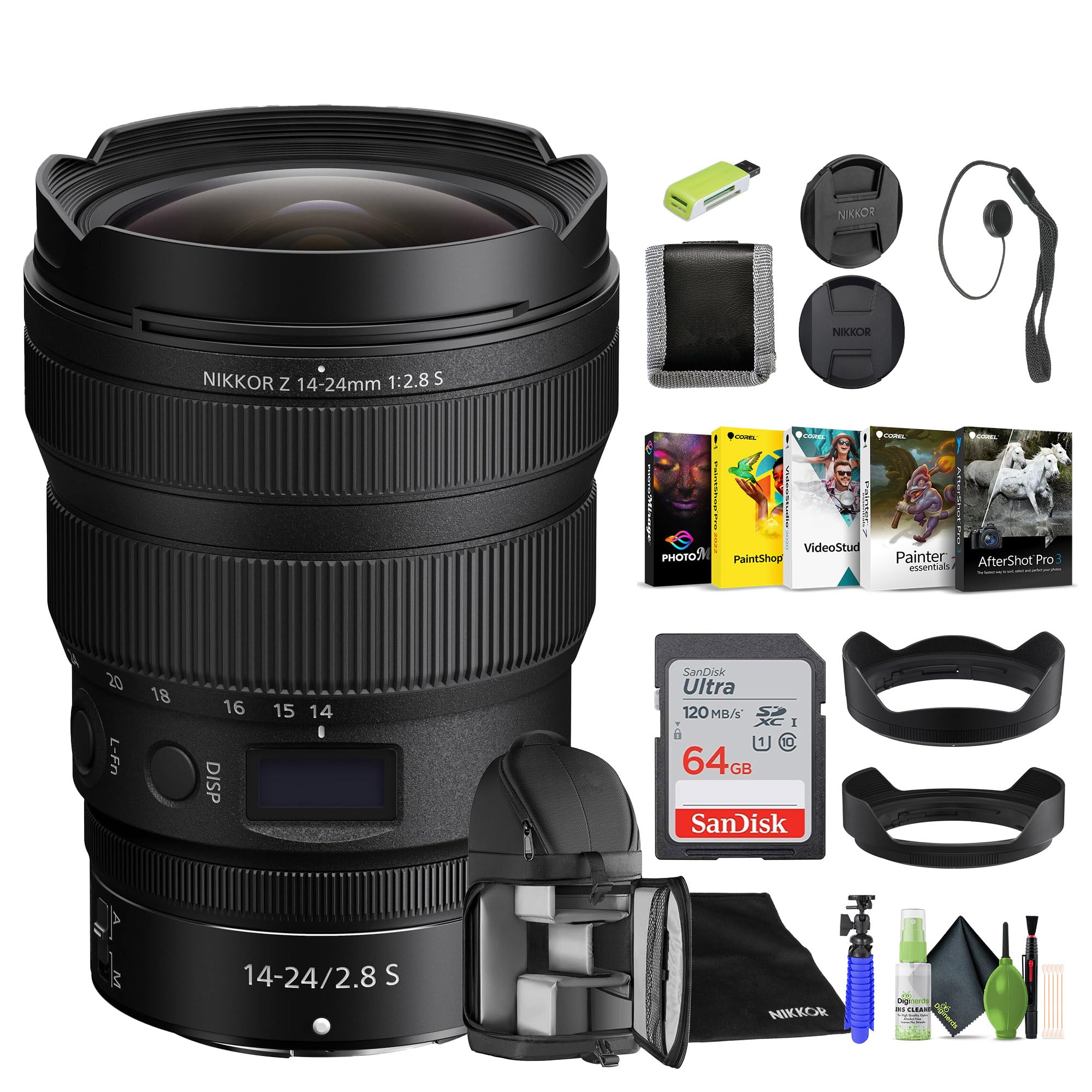 Amazon.com: Nikon NIKKOR Z 14-24mm f/2.8 S Zoom Lens for Nikon Z