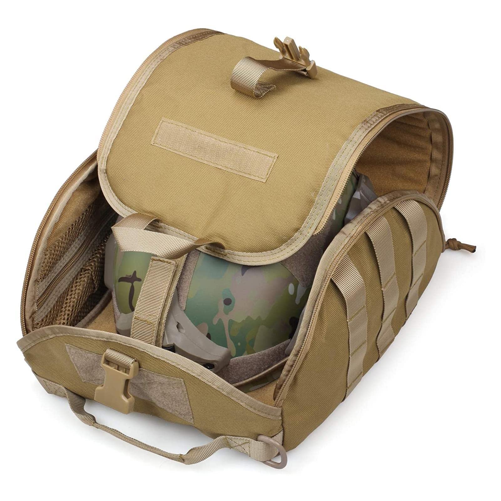 airsoft milsim gear M MCGUIRE Tactical MOLLE Clamshell Helmet Bag, Padded and Fleece Lined Storage Case for Motorcycle and Bike Helmets, MOLLE Compatible (Coyote) : Sports & Outdoors Size:8,5 Category:Fahrradhelme_Inmold  Hi EPS Material lagerung von kartoffeln -