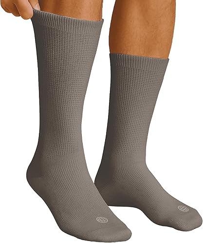 Miniatura 10 de Doctor's Choice - Calcetines deportivos cubretobillos para hombre, ideal para diabéticos, talla L 10-13 y XL 13-15