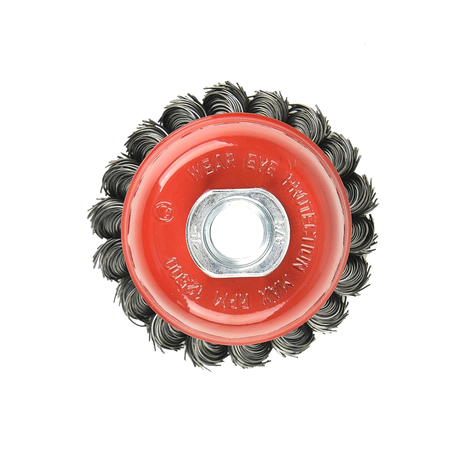 Aain® 3インチ ワイヤーホイールブラシ カップブラシ 2パック ツイスト