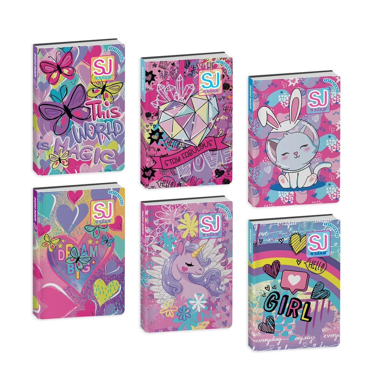 Sj Gang Girl Diario Agenda 10 Mesi Datato : Amazon.it: Cancelleria e  prodotti per ufficio