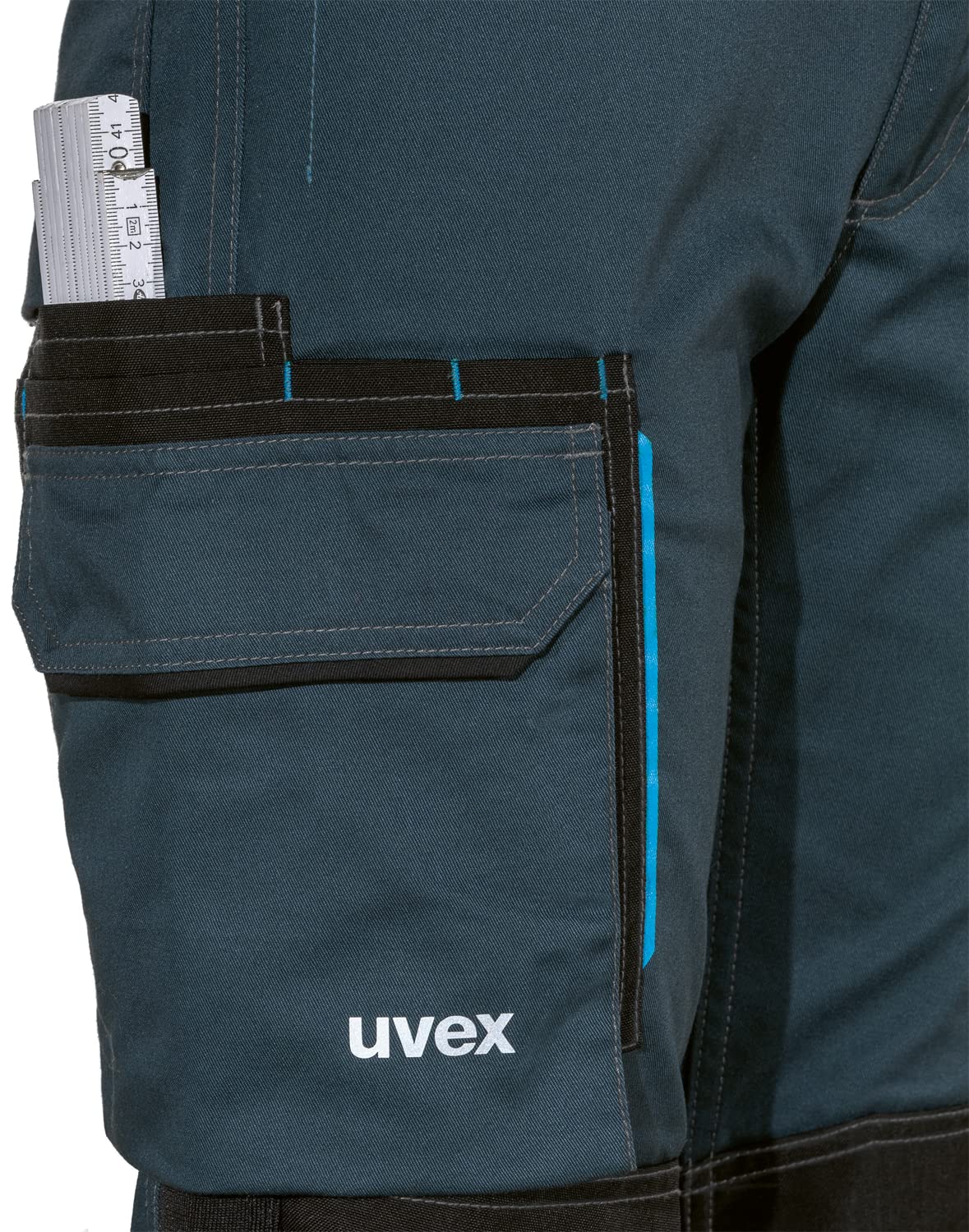 Uvex Tune-up - Pantalones largos de trabajo para mujer con bolsillos en la rodilla