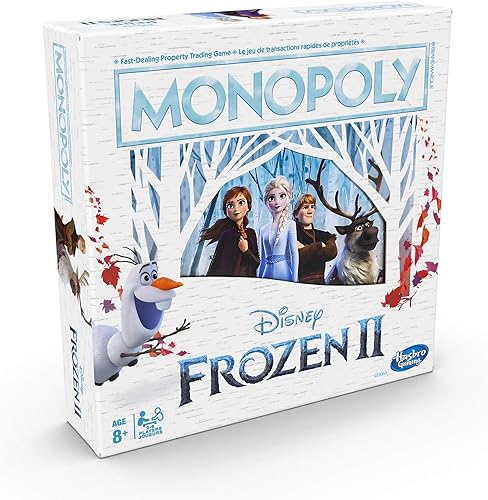 Miniatura 2 de Hasbro Disney Frozen II Monopoly (bilingüe - Inglés/Francés)