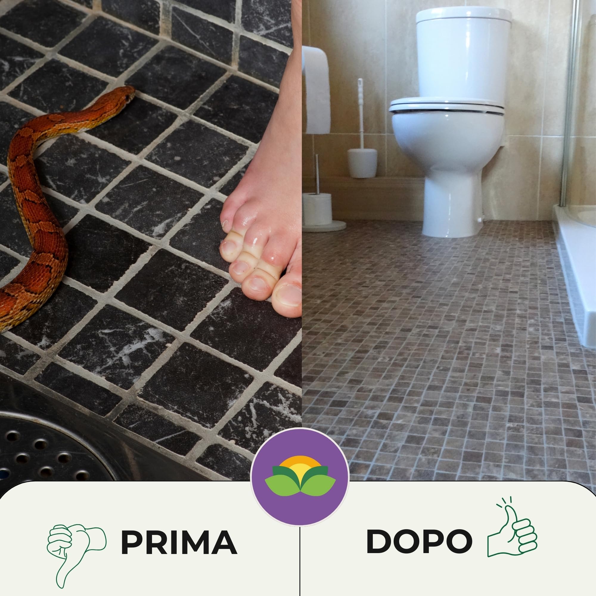 Albagarden - Disabituante Repellente Barriera Per Serpenti - Dissuasore Naturale Per Allontanare Vipere Bisce Rettili - Granulare x 5 Lt