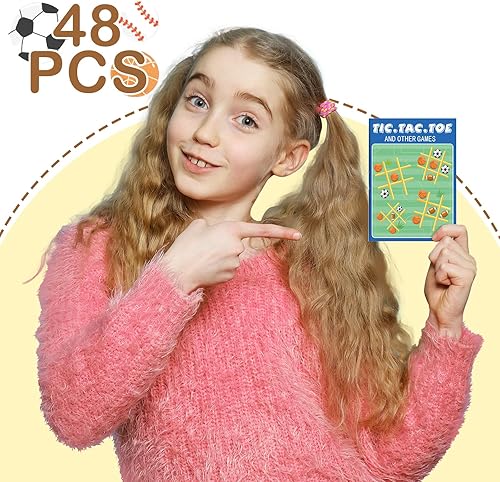 Miniatura 7 de Hungdao Mini libros de actividades para niños y niñas, diversión y juegos, actividades desafiantes incluyen laberintos, revueltas de palabras y más