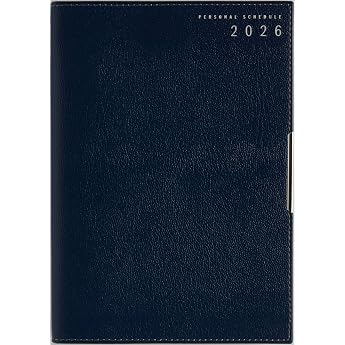 Takahashi Notebook, Starts April 2026, B6, Weekly Tees Direction Diary, 1, Navy No. 641
