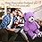 MorisMos Giant Teddy Bear, 39inch Large Stuffed Animals with Big Footprints Plush Stuffed Bears Gift for Kids, Purple