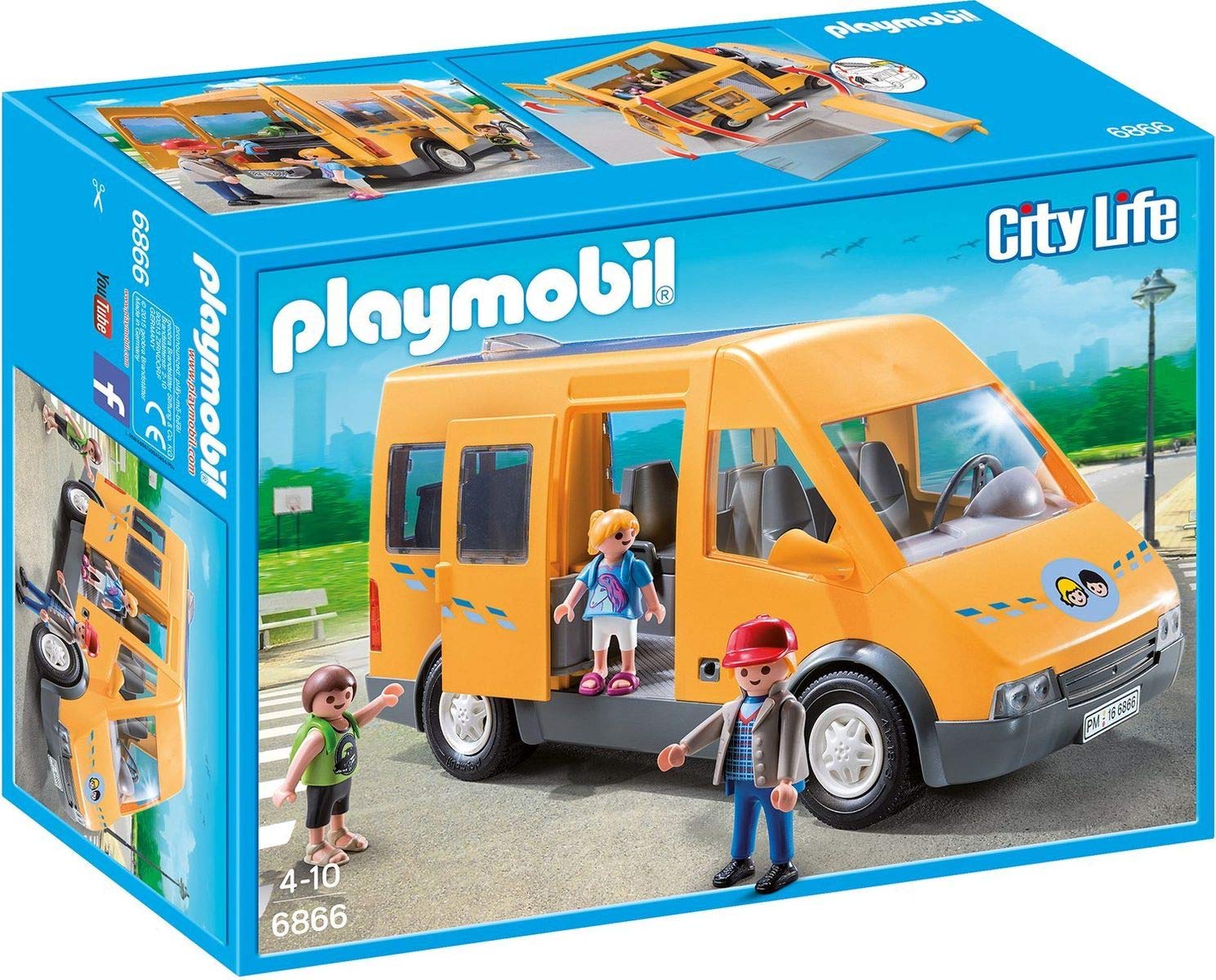 Playmobil 6866 - Autobus szkolny, Żółty