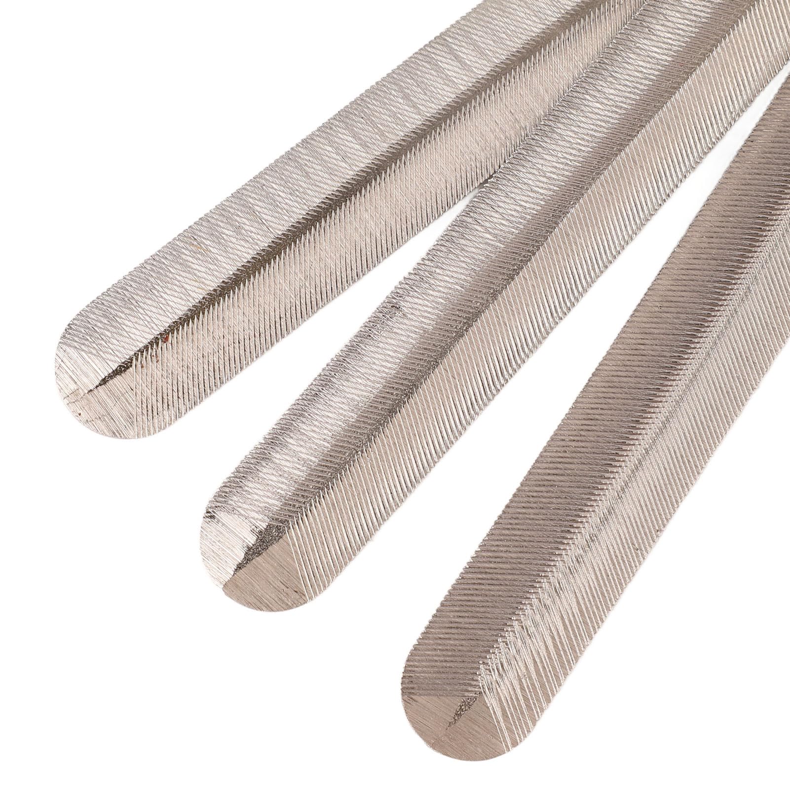 Lima per Capotasto per Chitarra, File per Incoronazione di Tasti in Acciaio Inossidabile Strumenti per Liutaio File per Chitarra Elettrica Strumento Portatile per la Regolazione