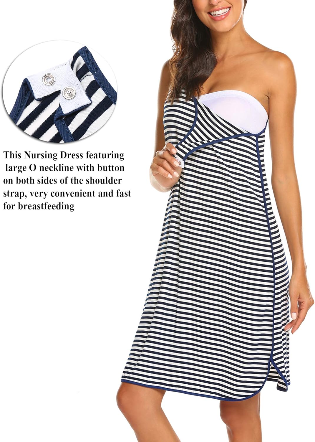 Ekouaer SLEEPWEAR レディース US サイズ: Small カラー: ブルー