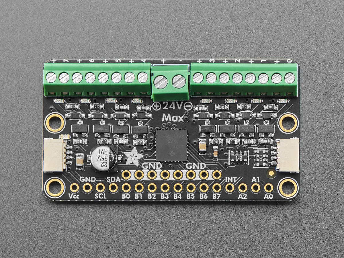 Adafruit I2C zu 8-Kanal Solenoid/Magnetspulen Treiber, STEMMA QT/Qwiic, 6318