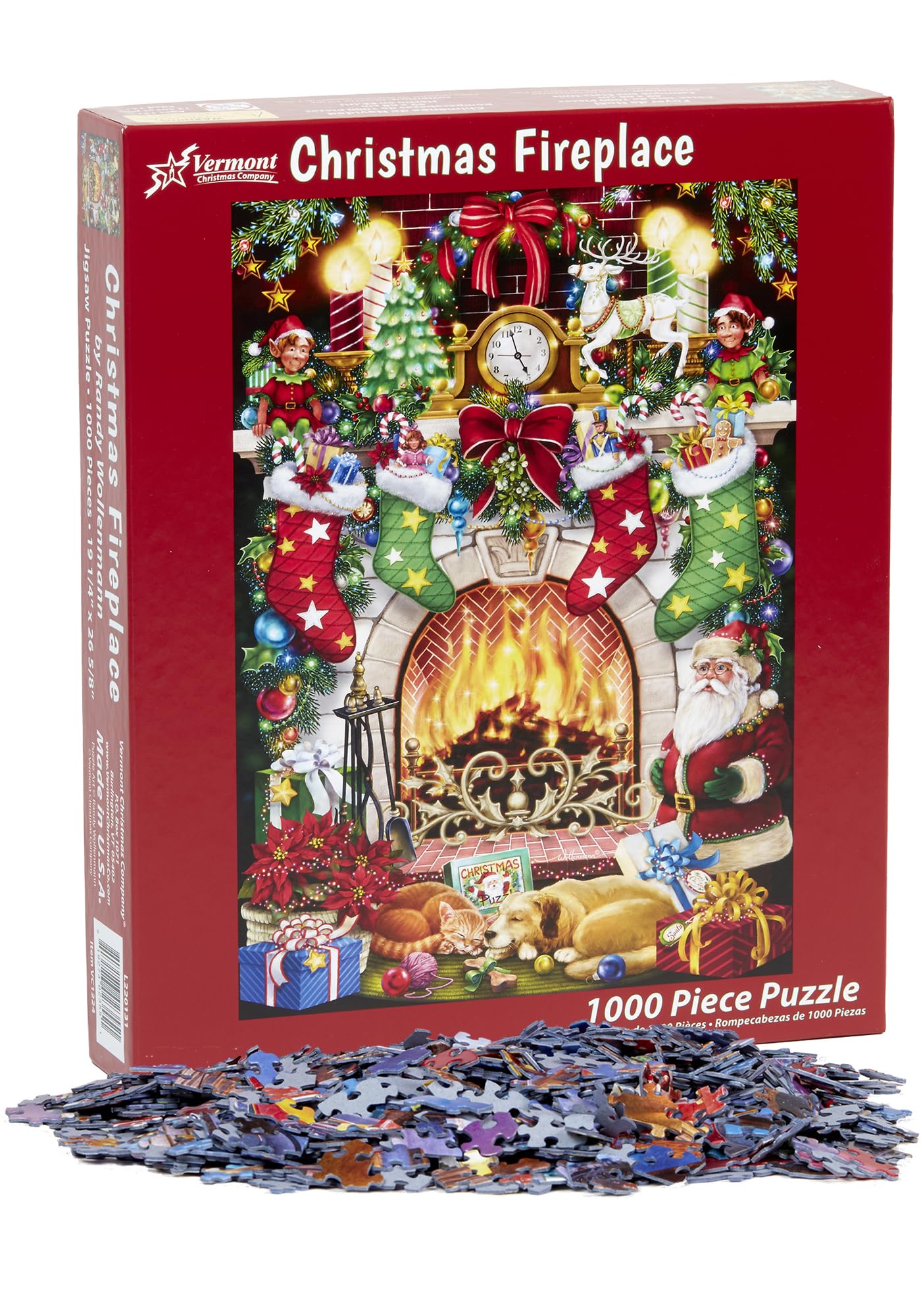 Amazon | バーモントクリスマスカンパニー クリスマス暖炉