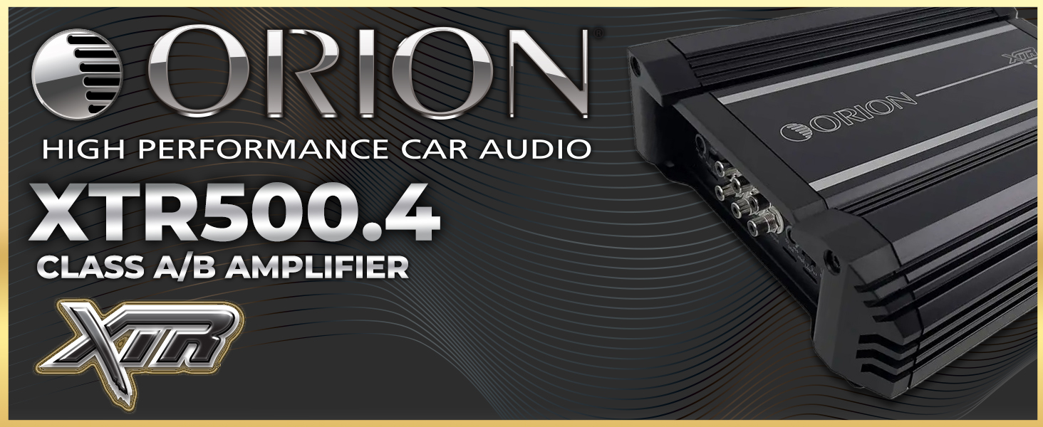 ORION オライオン XTREME500 ジャンク品 Amazon.com: ORION XTR500.4 XTR High Power Class A/B 4-Channel Amp