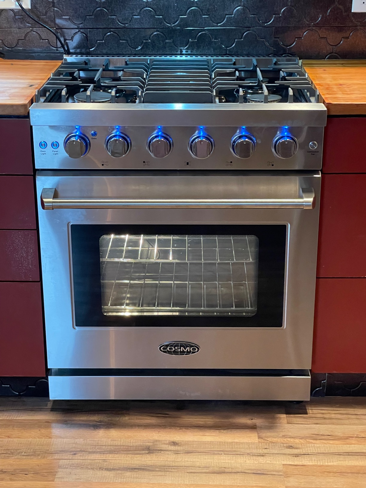 84/mo Finance COSMO COSEPGR366 36 in. SlideIn Freestanding Gas