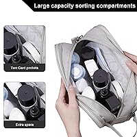 Borsa Da Toilette Per Viaggio - Organizer Per Cosmetici E Igiene - Resistente All'Acqua - 10.2x5.9x4.7 Pollici - Foto 5