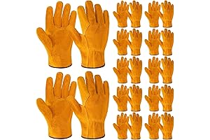 Durable Leather Work Gloves: Maximum Protection for Demanding Tasks