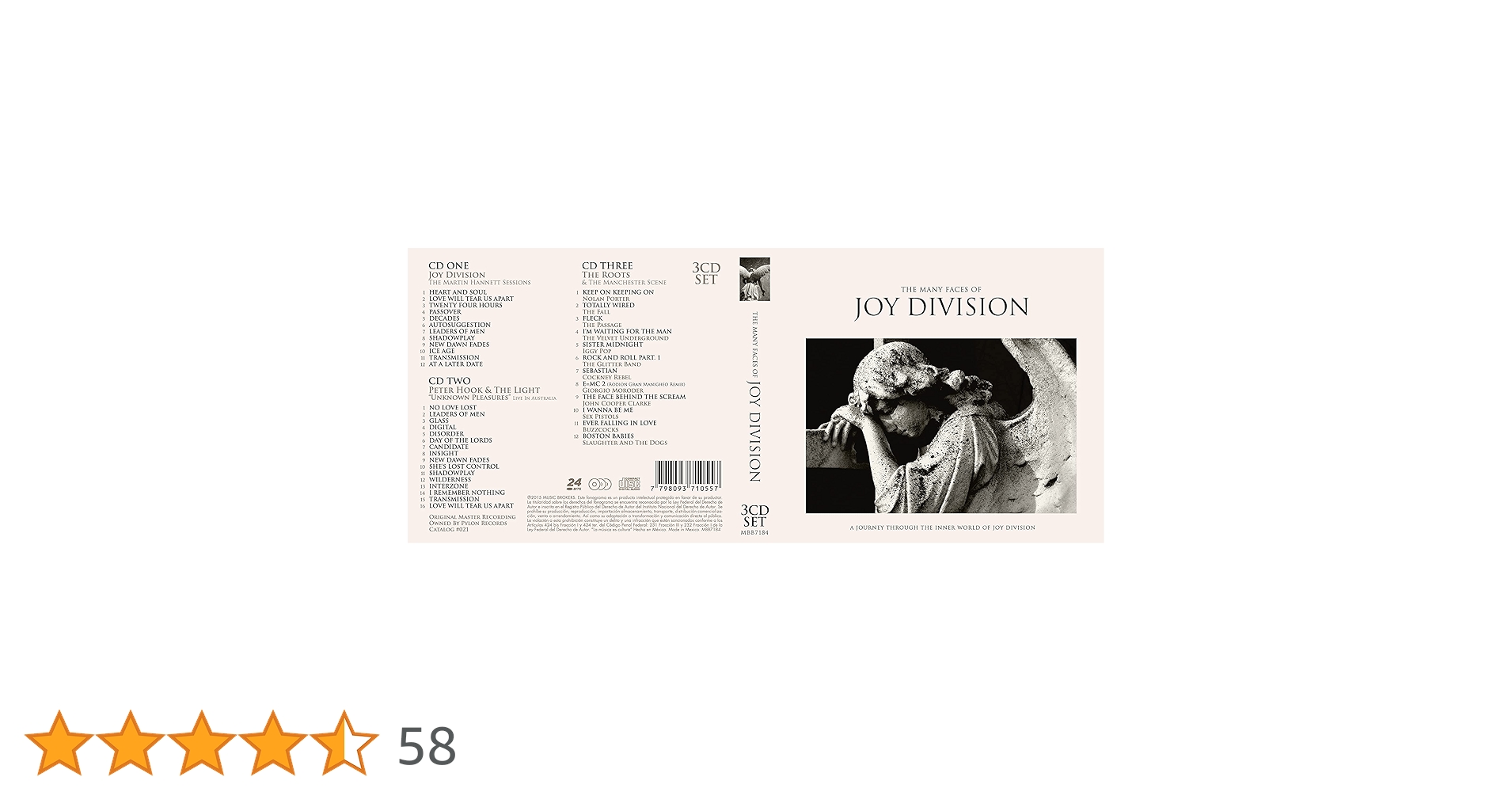 Many Faces of Joy..: Joy Division.=v, A=: Amazon.es: CD y