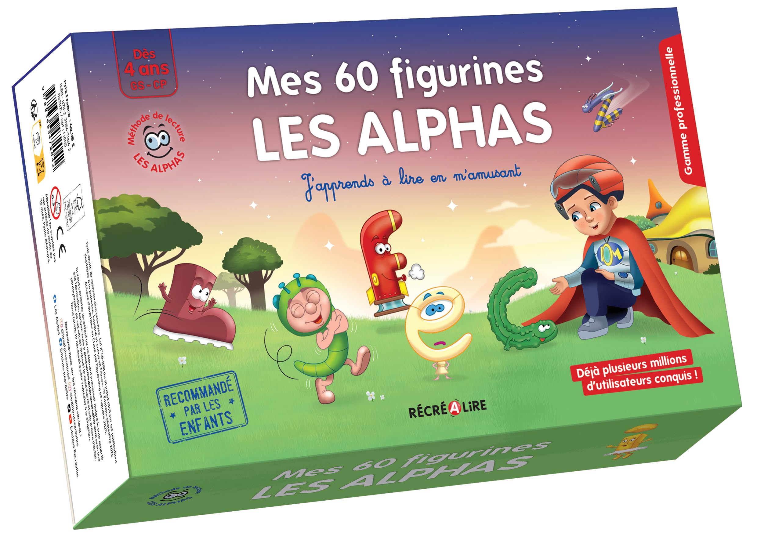 Mes 60 figurines LES ALPHAS