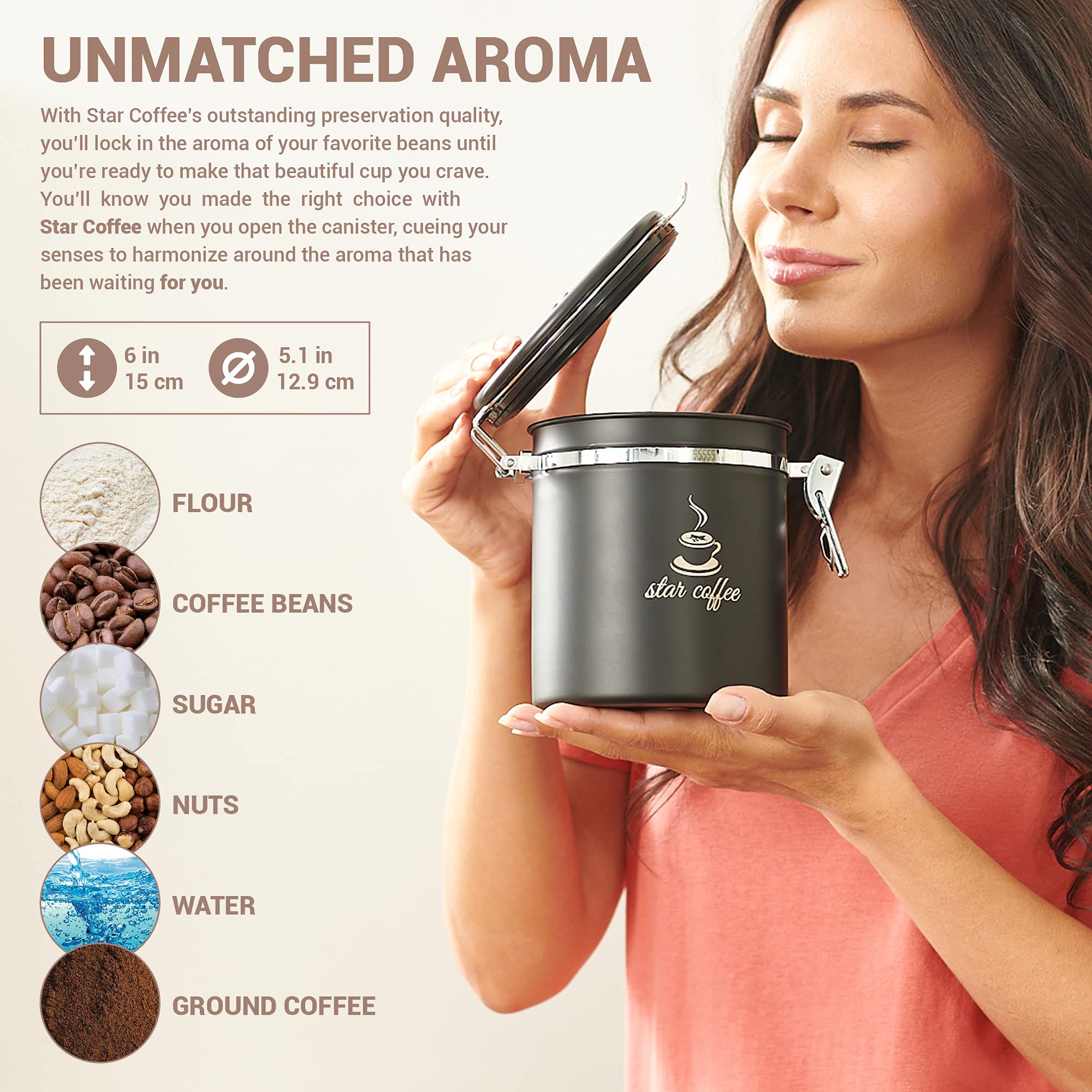 star coffee container