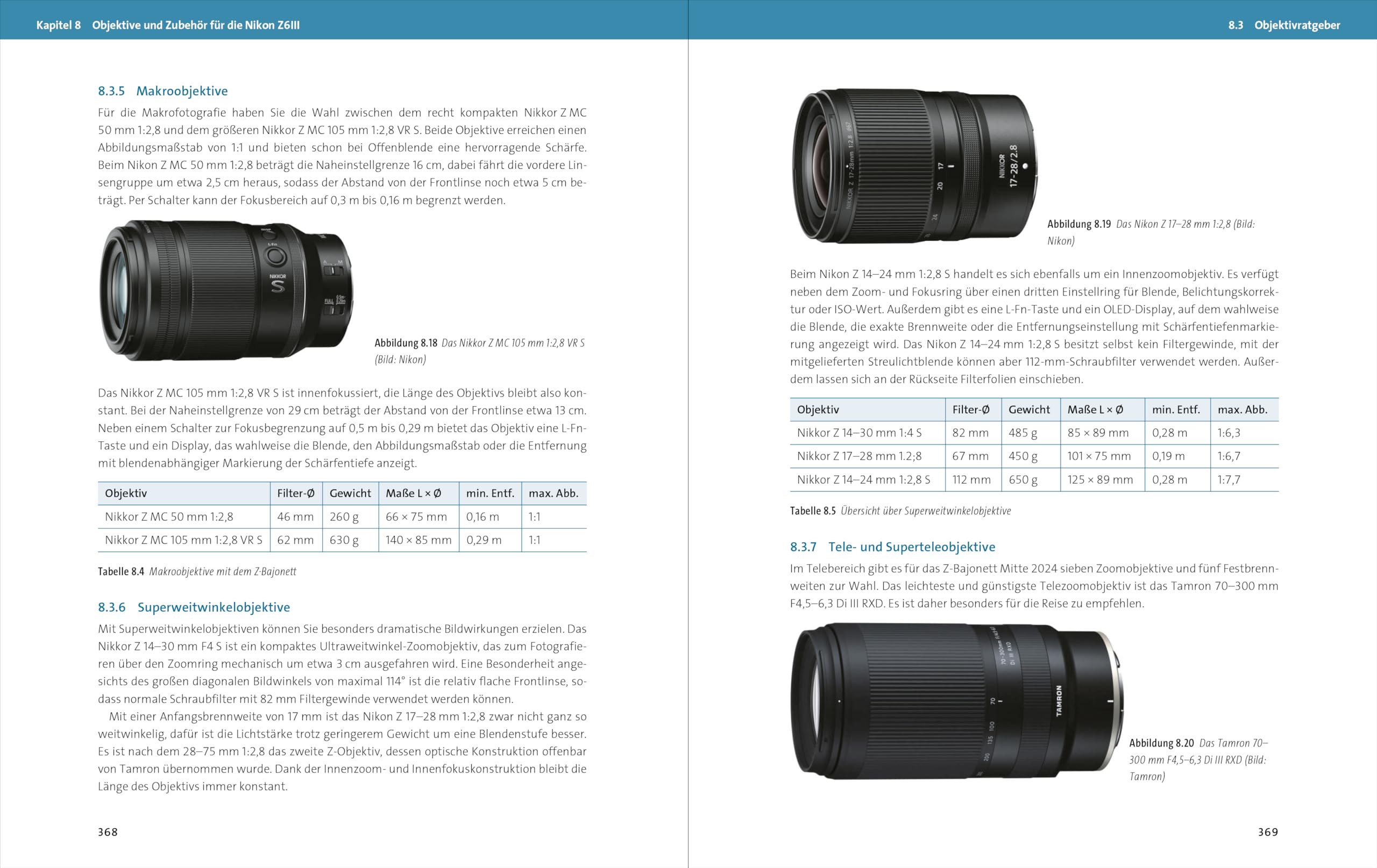 Nikon Z6III: Das Handbuch zur Kamera. Praxiswissen und Profitipps zu Ihrer Nikon Z 6 III