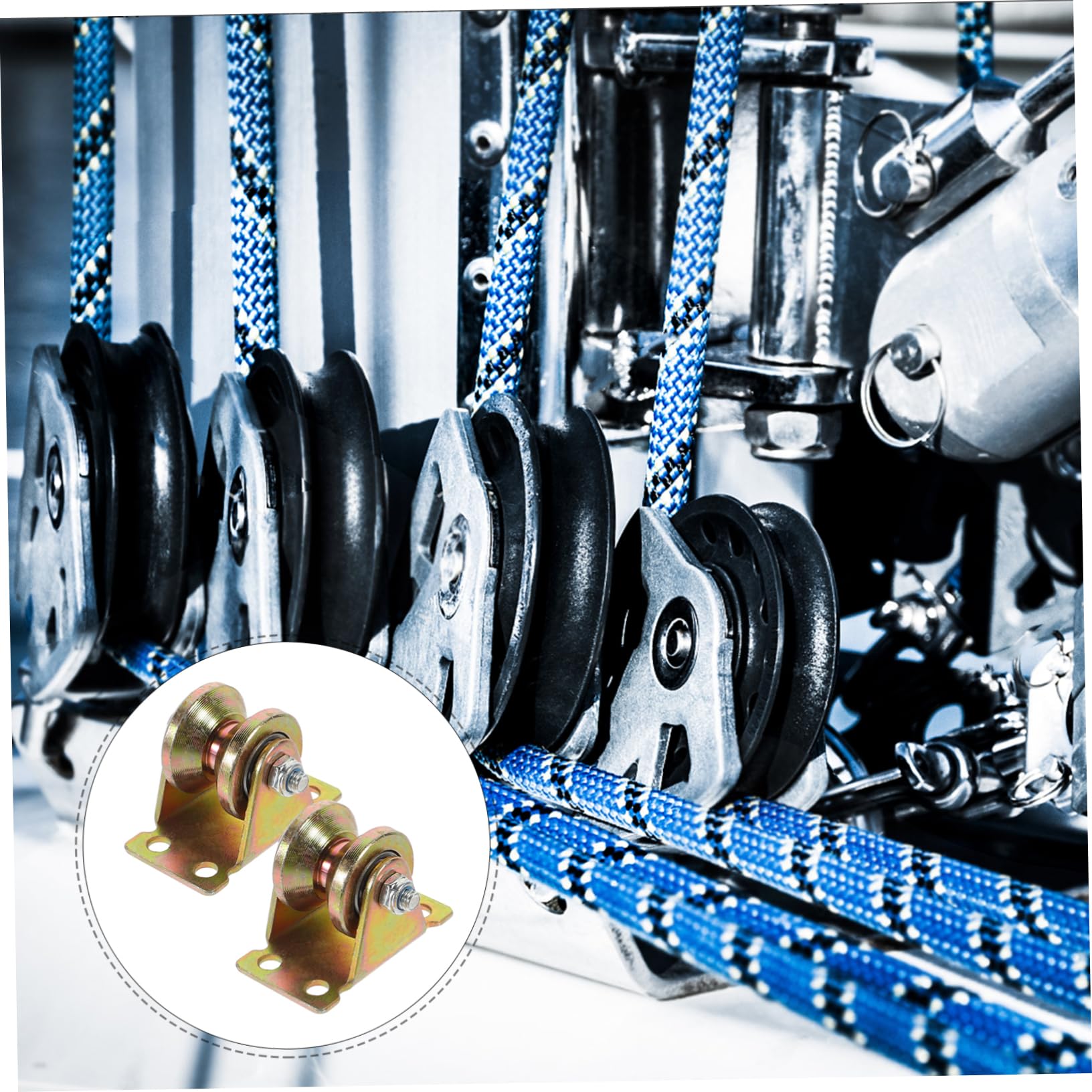 2pcs Heavy Duty V-Shape Groove Pulley Track Wheels For Sliding Doors - View #10