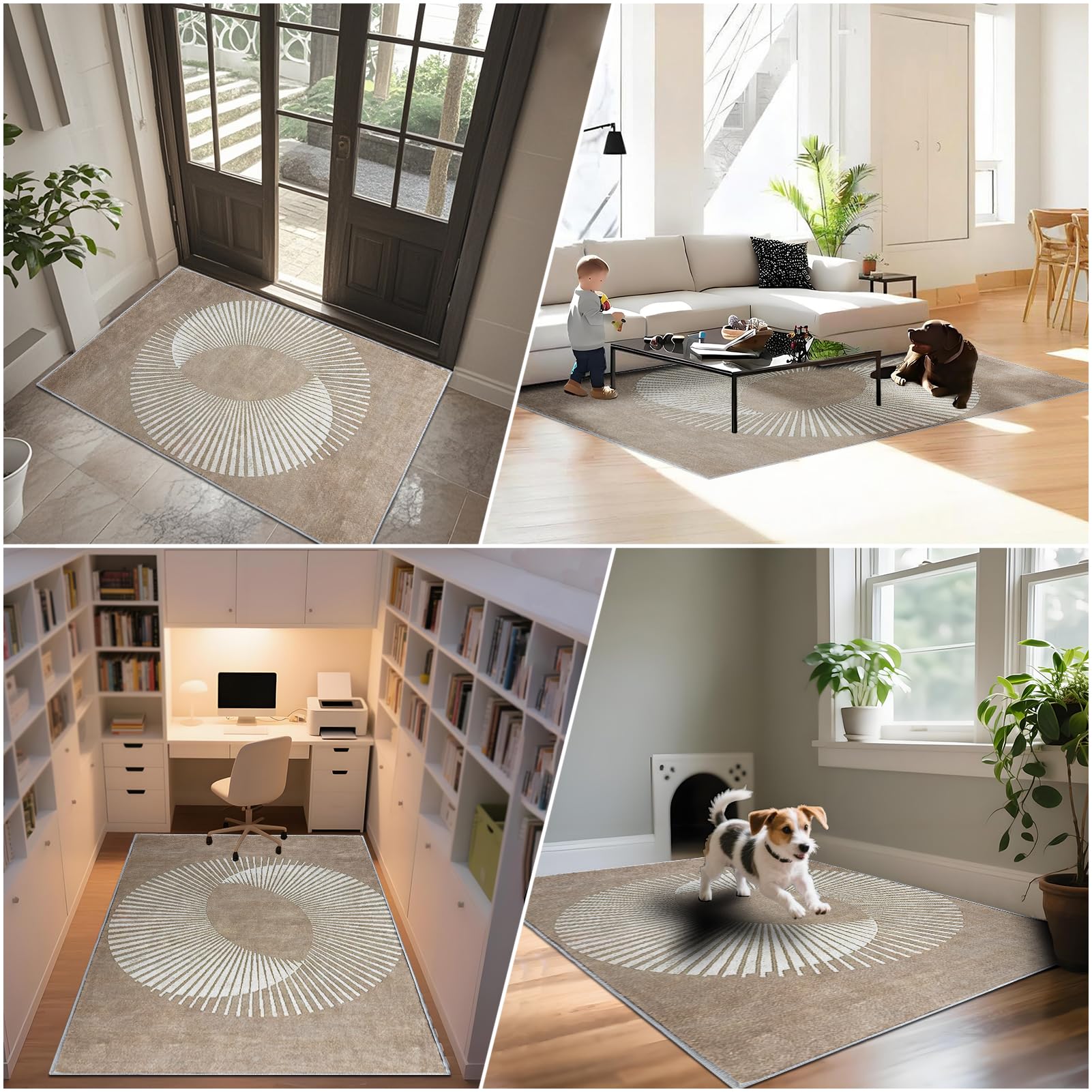 Alfombrilla para Silla de Gaming Oficina, 120 x 150 cm Alfombra para protección de Suelos Duros, Alfombrilla para Silla de Oficina Protector Suelo Silla Ruedas Alfombra de Suelo para Laminado