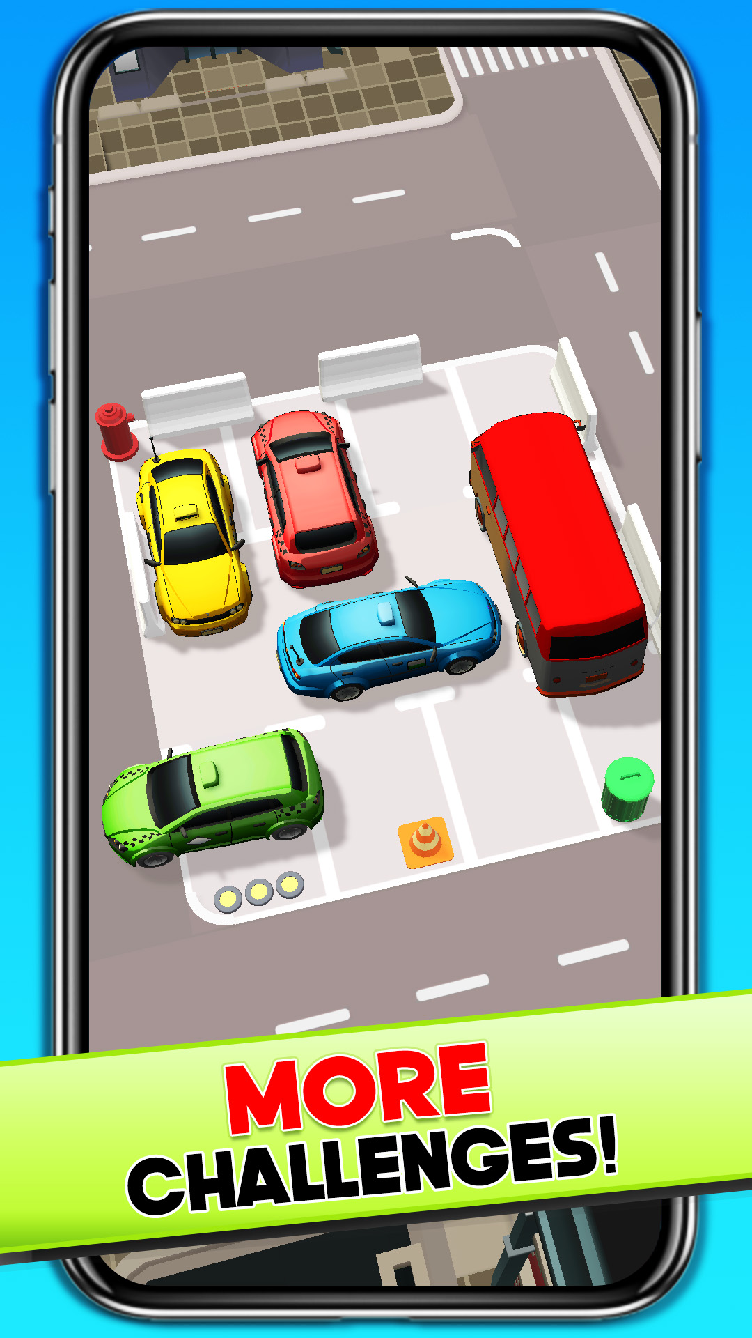 Car Parking Jam! Unblock Parking Lot Master Car Out Parking Simulator