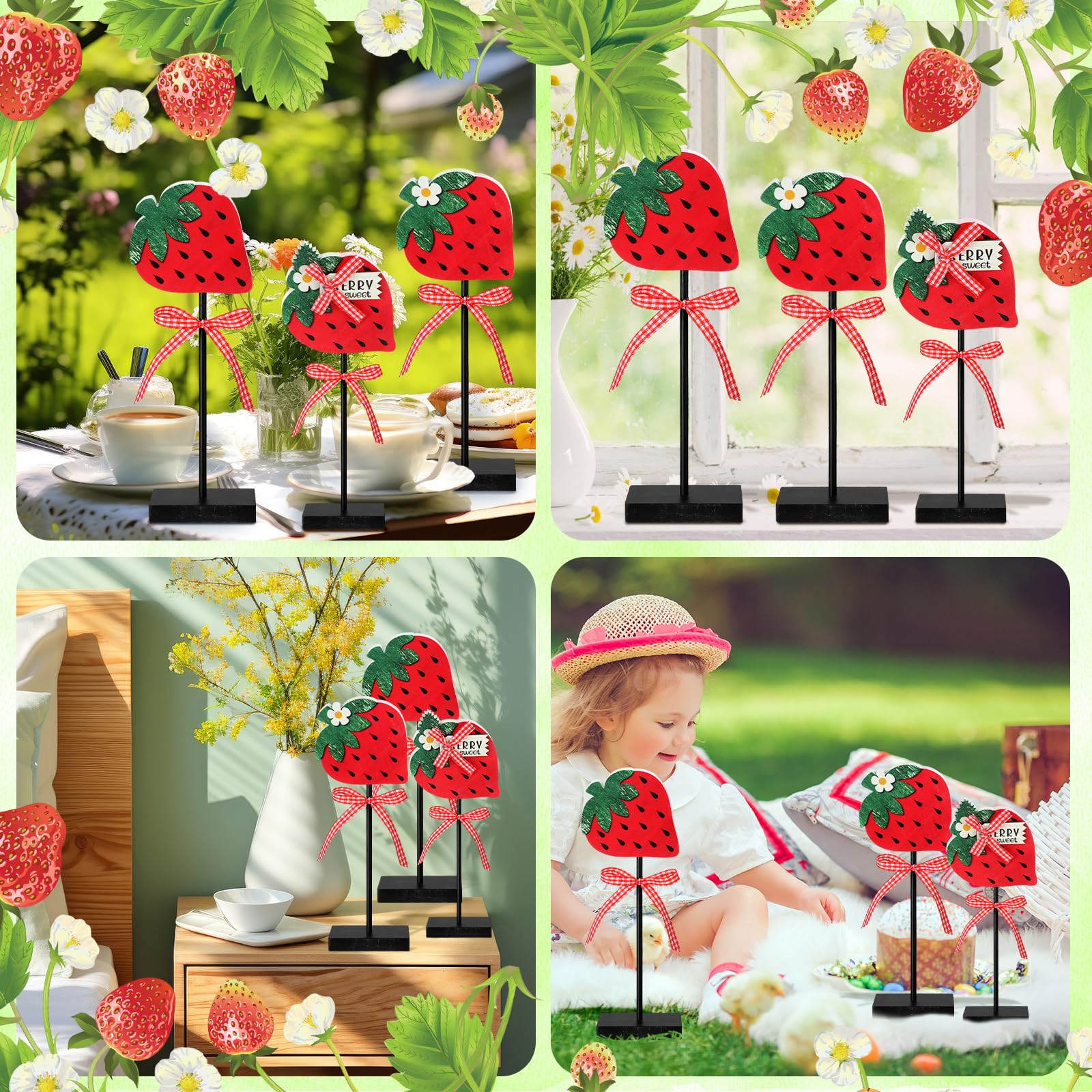 Amazon.com: Amyhill 3 Pcs Strawberry Decoration Strawberry Amazon.com: Amyhill 3 Pcs Strawberry Decoration Strawberry