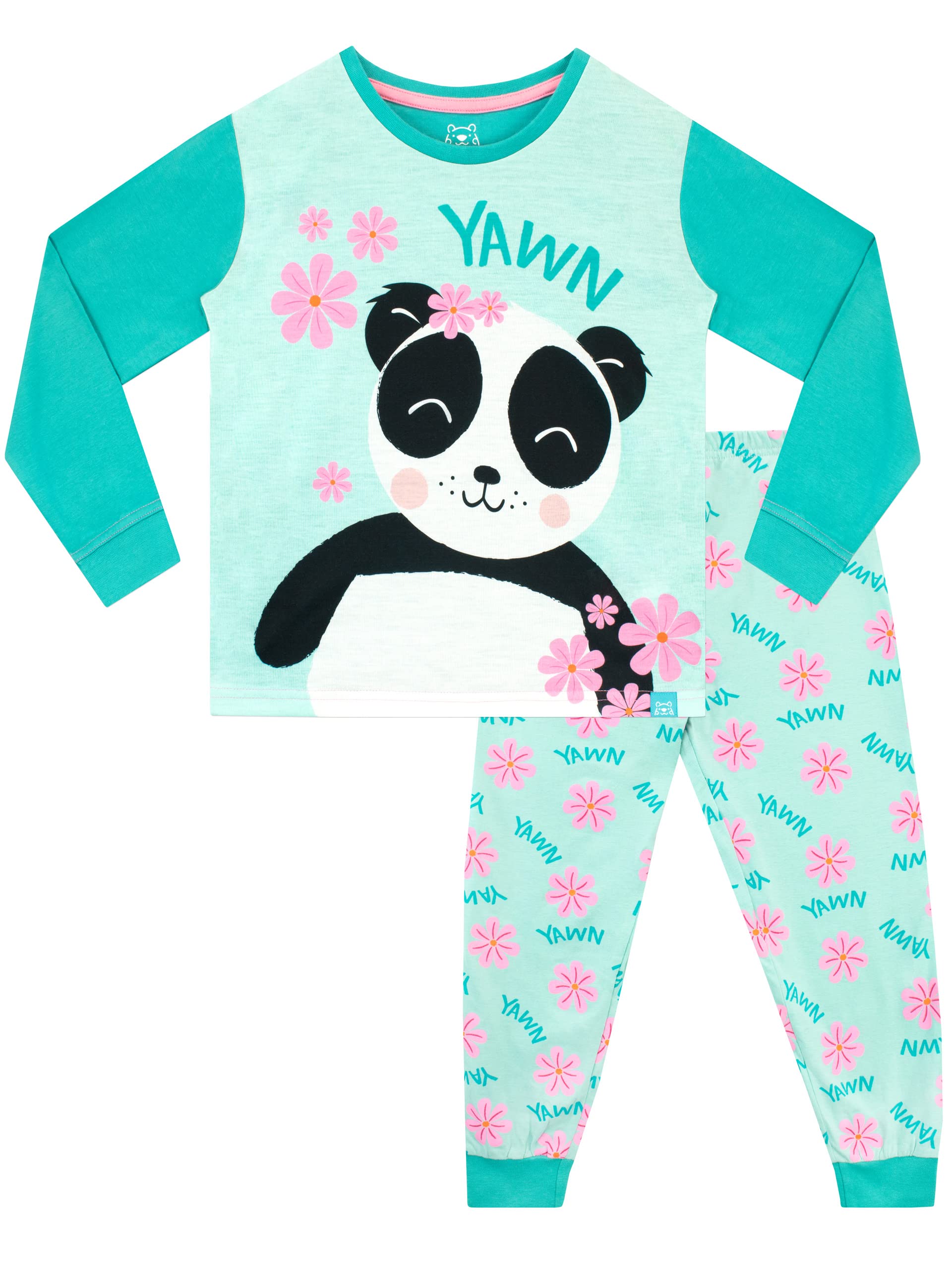 Harry Bear Girls Pyjamas Panda
