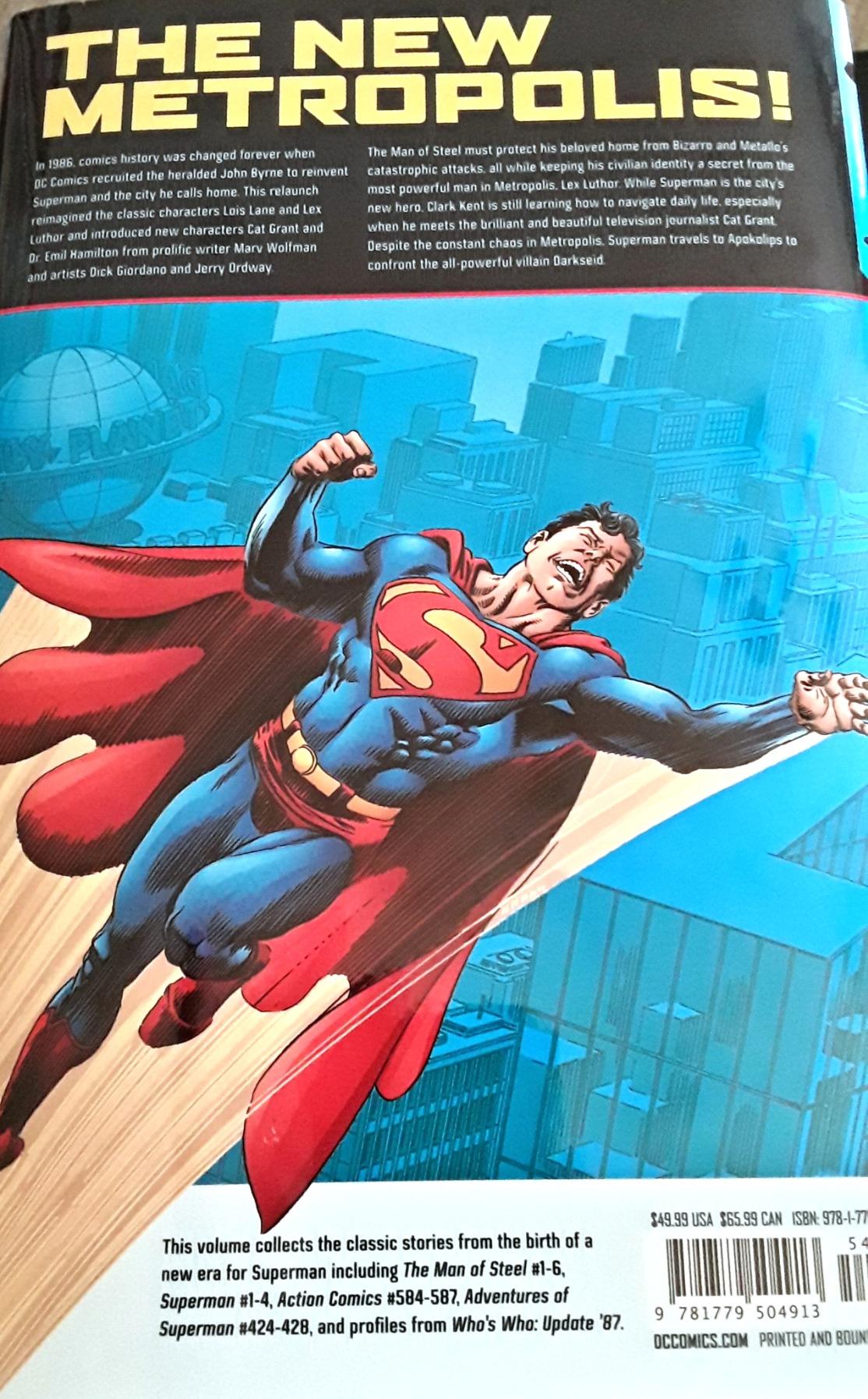 So, turns out that SUPERMAN "MOS" (Vol.1) is NOT An Omnibus...It's Still a Great Buy!