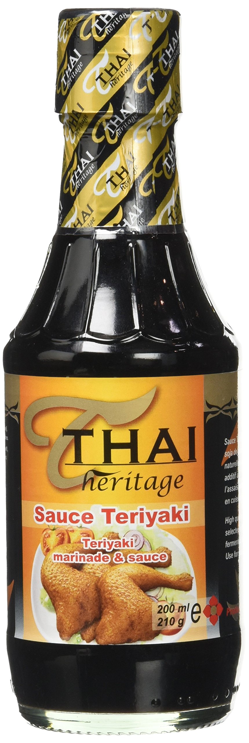 THAI HERITAGE Sauce Teriyaki 210 g - Lot de 6